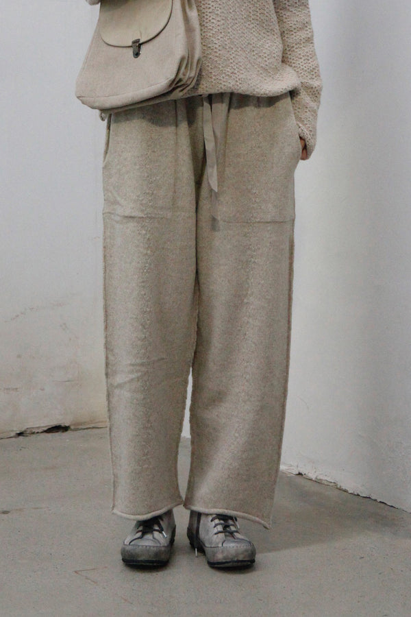 Daniel Andresen loose fitted trousers Cormorant beige
